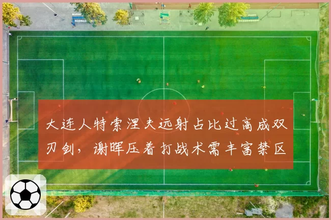 大连人特索涅夫远射占比过高成双刃剑，谢晖压着打战术需丰富禁区前渗透模式