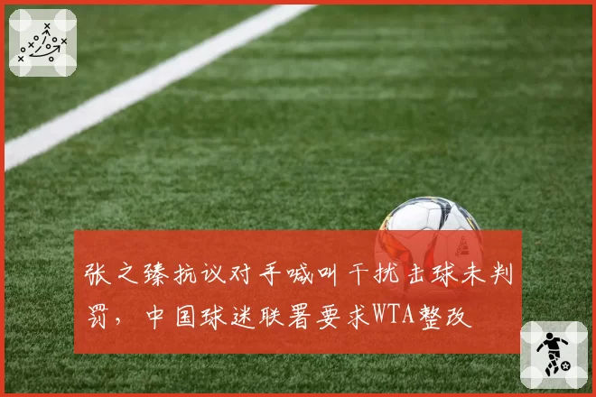 张之臻抗议对手喊叫干扰击球未判罚，中国球迷联署要求WTA整改